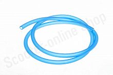 Бензошланг 4*8мм синий силикон 1м SDTW 