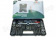 Набор метчиков и плашек 40 предметов PROFFI Сервис Ключ