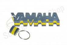 Брелок каучук   (серо-желтый)   YAMAHA   "AS"
