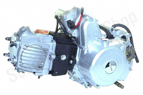 Двигатель в сборе 152FMH 110сс МКПП верхний стартер фото фотография изображение картинка