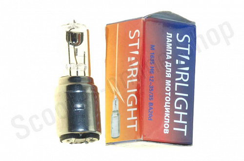 Лампа фары 12V 35/35W BA20d Starlight m1635 фото фотография изображение картинка