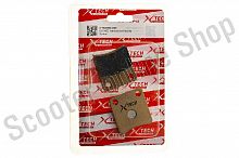 Колодки тормозные дисковые  #9 X-TECH (less-metallic) медь