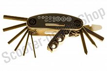 Набор инструментов вело (13 предметов)  JK 9934