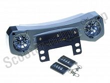 Аудиосистема для мототехники (на переднюю вилку, MP3, ПДУ) FR13