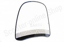 Стекло ветровое  скутер  37х40 Sacou