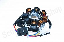 Статор генератора  139QMB  6+2 катушек, 4 конт  SUNY 