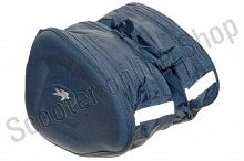 Кофры боковые (пара)   "KML"   (ткань, черные, #EE005)