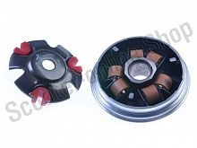 Вариатор передний (тюнинг)   4T Stels 150   (медно-граф. втулка, ролики латунь)   "KOSO"