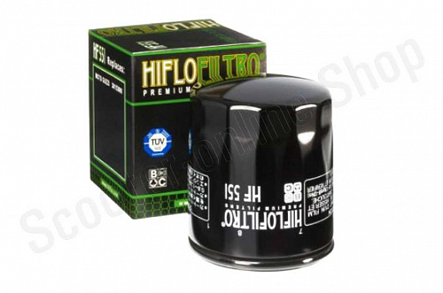 Фильтр масляный HiFlo HF551 фото фотография изображение картинка