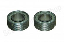 Подшипник каретки велосипеда 80902-ZZ   16*35*14   (резьбовой, правый + левый)  