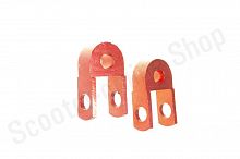 Удлинители амортизаторов  25mm  пара  d10  красные  "LIPAI"