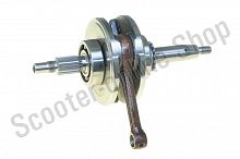 Коленвал YX140 YX1P56FMJ 140cc шатун 123мм p-13 Dщек-99мм