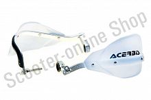 Защита рук большая белая комплект