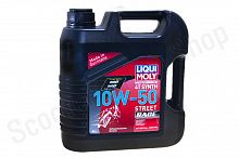 1686 LiquiMoly мало моторное Motorbike 4T Synth Street Race 10W-50 SN Plus MA2 синтетичекское 4л