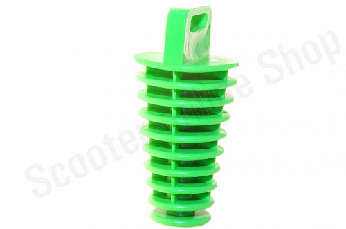 Заглушка глушителя малая зеленая d-47/28 фото фотография изображение картинка