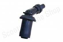 Колпак свечи 45град.  с резистором