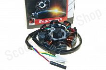 Статор генератора  4T 152QMI 157QMJ    (7+1 катушка)   F6