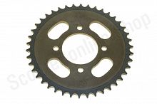 Звезда ведомая стальная 428-42T d-58mm, 4 болта крепл. L-78mm  SM-PARTS