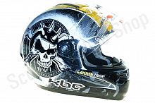 Шлем интеграл KBC Tarmac Hammer Head Blk/Wht/Yel S(56)