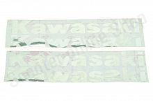 Наклейки Kawasak хром 14013