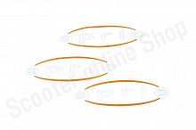 Наклейки APRIO 1217E-A  3шт, черный