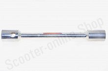 Баллонный ключ 32х33 (400*26мм) ХРОМ