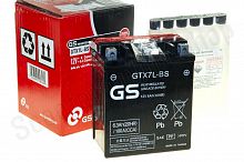 Аккумулятор GS Yuasa GTX7L-BS 12В 6Ач 100CCA 114x71x131 мм Обратная (-+)