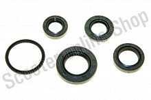 Сальники Honda DIO AF27 (20x31x7, 15.5x25.5x7, 17x30x5, 24x40x7, 34x39x4) комплект