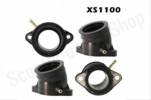 Патрубок карбюратора Yamaha XS1100 XJ XS 1100 комплект фото фотография изображение картинка