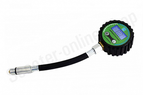 КМ-07 (компрессометр цифровой резьб. гибкий) бенз. двиг.