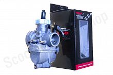 Карбюратор  универсальный  26мм, ручной подсос  "KOSO"  (KEIHIN)