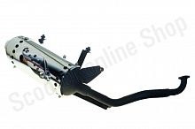 Глушитель 152QMI 157QMJ 125-150cc цельный