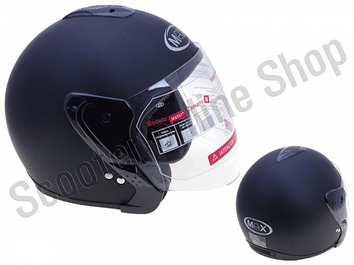 Шлем открытый Can  Шлем Can V617 черный матовый S фото фотография 