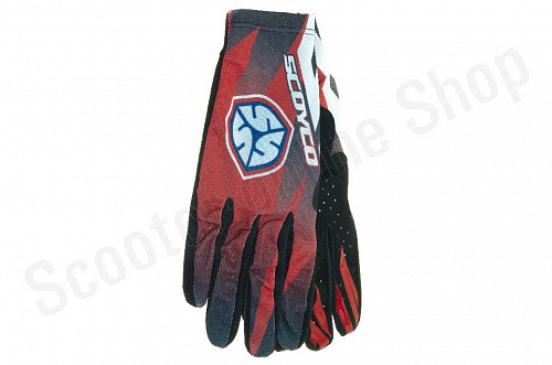 Мотоперчатки перчатки мото Перчатки Scoyco MX57 красные XL фото фотография 