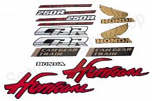 Наклейки Honda CBR (набор) 0940