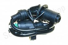 Катушка зажигания   4T GY6 50-150, Honda DIO   (+насвечник)   "ZUNA" 