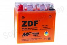 Аккумулятор 1210.2  12N9-BS  ZDF  GEL Orange 135х135х76 (прямая)