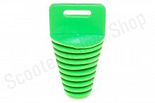 Заглушка глушителя большая зеленая  d-62/33