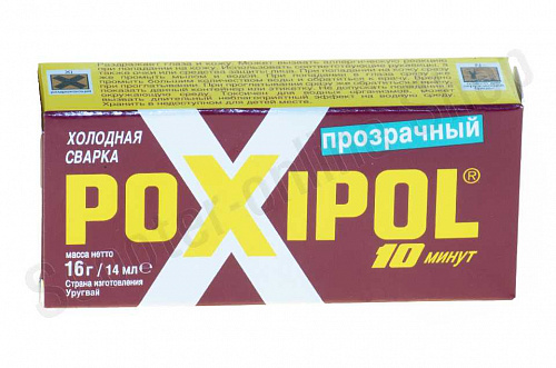 POXIPOL  " Холодная сварка" прозрачный 14 мл. фото фотография изображение картинка