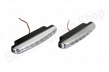 Ходовые огни DRL-L8 3528 SMD (пласт. корп. 8 диод)
