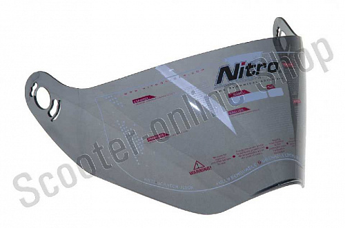 Стекло для шлема визор Стекло для шлема NITRO MX-630 тонированное фото фотография 