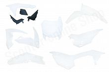 Пластик питбайк BSE PH-10  белый комплект