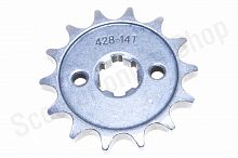 Звезда ведущая 428-14T d-17 Delta, Alpha