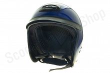 Шлем защитный X 70 Компакт с козырьком синий М(58) 