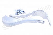 Защита рук алюмин.  Белый  комплект