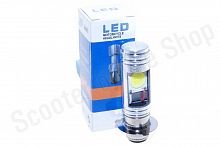 Лампа фары LED (светодиодная 8-80V) 12V (1 усик) F6