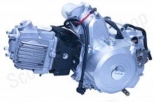 Двигатель  в сборе  152FMH  110сс (52.4x49.5) полуавтомат, 4 ск, верхний эл. стартер