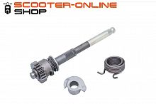 Вал кикстартера в сборе  YX125 (эл.стартер, п/автомат) 