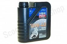3059 Масло моторное LiquiMoly Motorbike 4T Basic Offroad  10W-40 SL;JASO MA2 минеральное 1л