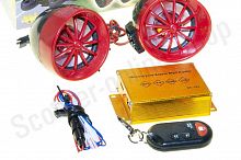 Аудиосистема   (2.5", черн-крас, подсветка, сигн., МР3/FM/SD/USB, ПДУ, разъем ППДУ 3K)   BEST CHOICE